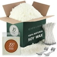 thumbnail image 1 of Kit de cera de soja Hearth & Harbor para hacer velas, 4,54 kg, con accesorios, 1 of 9