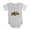 Heather Gray, variant on CafePress - FIN Box Turtle - Cute Infant Baby Football Bodysuit