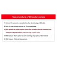 thumbnail image 5 of 23 Degree Camera Module OV9732 1MP 12mm Dual Camera Module Manual Focus with Shell+Tripod for WinXP/7/8/10 Linux/Android, 5 of 5