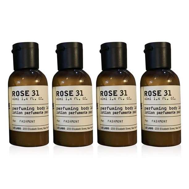 Le Labo Rose 31 Body Lotion lot of 4, each 1.4oz bottles. Total of 5