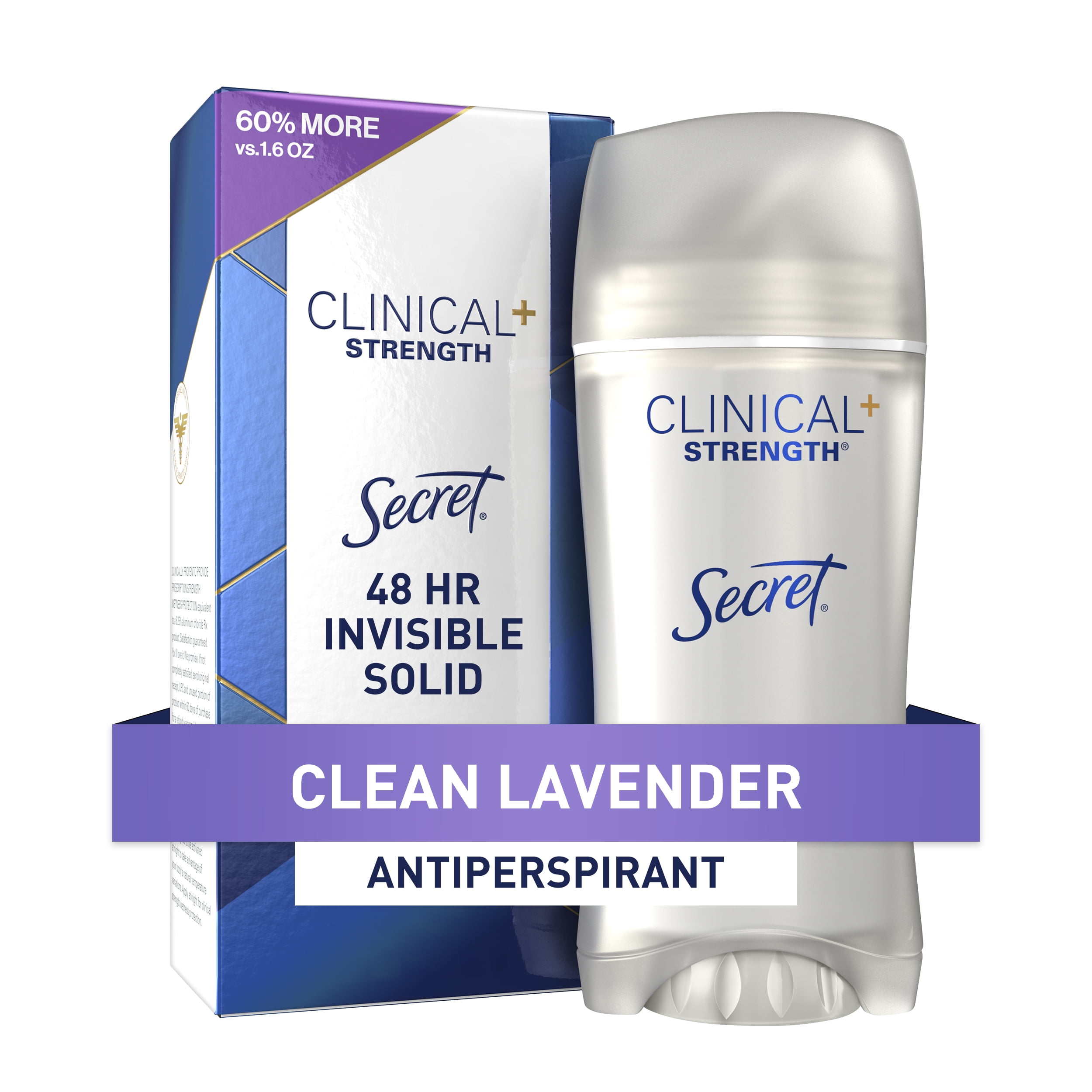 Secret Clinical Strength Antiperspirant Deodorant, Invisible Solid