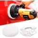 thumbnail image 5 of Almohadillas para pulir automóviles (5 a 6 pulgadas) Capó pulidor - Mircofibra suave Max Waxer Pads - Capó de pulido para la mayoría de los pulidores de automóviles 6Pcs - Blanco Sincero Hogar, 5 of 6
