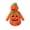 Light Blue, variant on Xyant Baby Girl Boy Halloween Outfits Pumpkin Outfits Newborn Toddler Infant Hooded Romper Orange Onesie,Size 12-18 Months