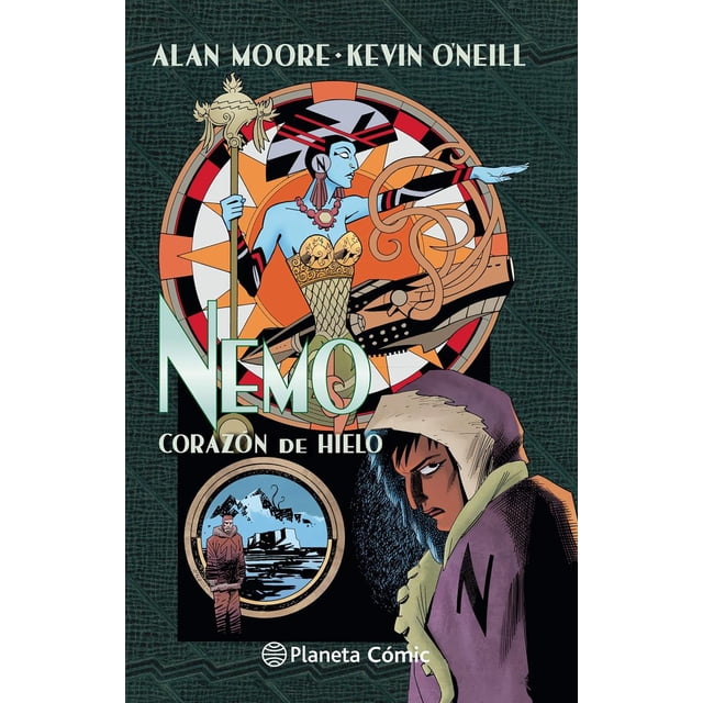 THE LEAGUE OF EXTRAORDINARY GENTLEMEN NEMO CORAZON DE HIELO COMICS MEXICO ALAN MOORE