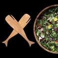 thumbnail image 3 of Ironwood Gourmet Acacia Wood Salad Servers, 3 of 7
