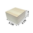 thumbnail image 2 of Wooden Jewelry Box Pine Upper And Lower Lid Storage Box Jewelry Collection Box Handmade Crafts Home Decor Present For Mother, 2 of 10