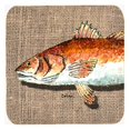 thumbnail image 1 of Carolines Treasures 8736FC Red Fish Foam Coasters- Set Of 4, 1 of 1