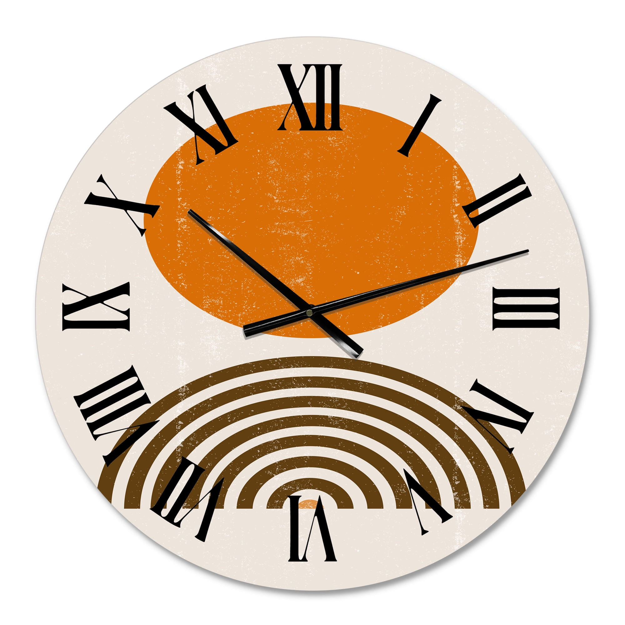 Designart 1 in Quartz Traditional Wall Clock