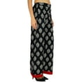 thumbnail image 2 of Amoghah Cotton Palazzo Floral Womens Wear Elastic Waist Wide Leg Custom Pants, 2 of 5