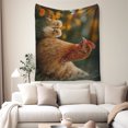 thumbnail image 2 of Flannel Fleece Throw Blanket, Soft Large Throw Blanket, Lightweight Cozy Plush Throw Blanket Fit Sofa Bed, 40"x50", Chickens, 2 of 7