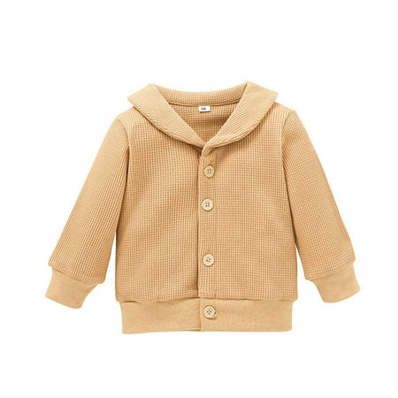 

LBECLEY Girl Coats Size 7-8 Kids Baby Girls Boys Solid Cardigan Coat Jacket Outer Outfits Clothes Light Weight Coat Girls Puffer Jackets Toddler Jacket Yellow 74