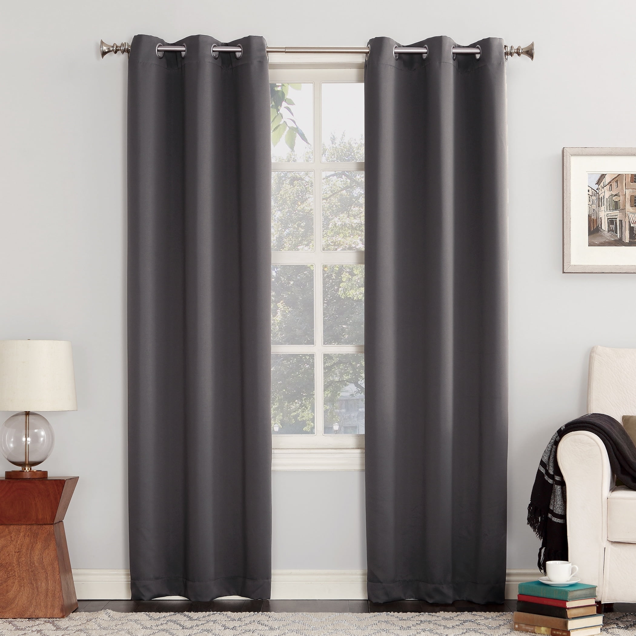 How To Properly Hang Grommet Curtains Huetiful Homes