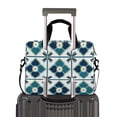 thumbnail image 2 of FORMRS 16" Laptop Bag Carrying Sleeve Case with Handle Travel Shoulder Briefcase, Blue Mosaic Pattern, 2 of 8