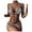 Light blue, variant on FcBaudy Womens Swimsuits Two Piece Swimsuit for Women Bathing Suit for Women Tankini Swimsuits for Women Women Push Up Animal&Floral Print Smocked String Bikini Set Two Piece Swimsuit Women Swimsuit
