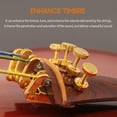 thumbnail image 4 of Tuners Fins pour Violon 4/4-3/4 Pièces de Violon de Rouille d'Ajusteur de Cordes d'Alliage de Violon, 4 of 7