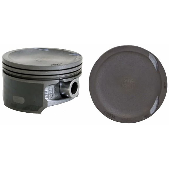 Set of 4 Dish Top Hypereutectic Pistons for 01-11 Ford/Mazda 2.0L/121 2.3L/138 | Standard Size | 87.50mm Bore Diameter