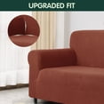 thumbnail image 4 of CHUN YI 1-Piece Checks Stretch Sofa Cover Slipcover Couch Cover, 4 of 6