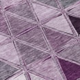 thumbnail image 5 of HomeRoots 583041 5 x 8 ft. Geometric Washable Indoor & Outdoor Rectangle Area Rug, Merlot, Purple & Lavender, 5 of 5