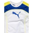 thumbnail image 2 of Puma Toddler Boys White & Blue 2pc Athletic Outfit Shorts & T-Shirt Set 2T, 2 of 2