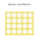 thumbnail image 3 of Moyic 20 piezas SpongeGreat Elasticidad Extraíble Single-off Candle Wick Sticker Paster de buena adherencia de doble cara Kits para hacer velas Amarillo, 3 of 6
