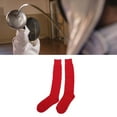 thumbnail image 4 of Calcetines de Esgrima, Medios de Esgrima Engrosadas, Calcetines Hasta La Rodilla de Algodón Transpirable Con Soporte y Protección Adicionales, Para Juegos de Atrenamiento, 4 of 7