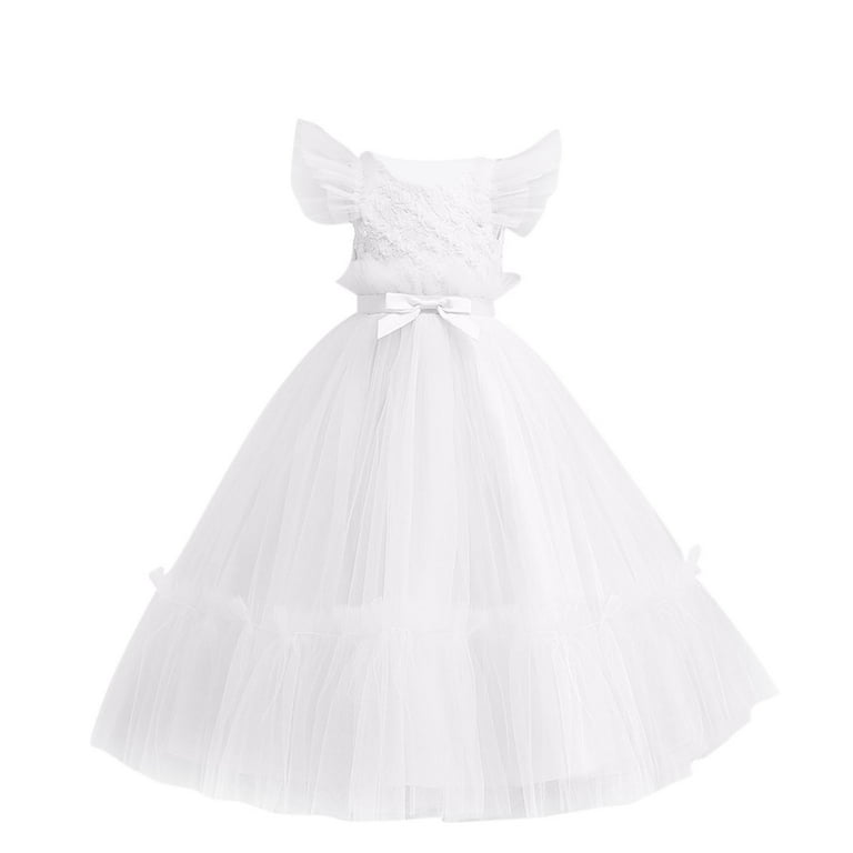 Christmas Clearance Girls Dresses 10-12 White Casual Dress Crew Neck A-Line  Sundress Birthday Party Dresses Birthday Dresses Summer Vestidos Para NiAs  My Orders Placed Recently By Me - Walmart.com