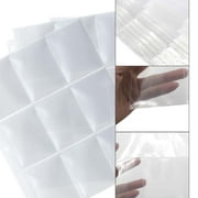 TOY LIFE 9 Pocket Page Protector Standard Transparent Card Sleeve Page Pages 3 Ring Bind