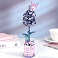 thumbnail image 2 of Juego de rompecabezas de madera 3D hecho a mano, color lila, Hello Kitty Kuromi, 2 of 6