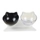 thumbnail image 2 of Cuenco para mascotas para gatos y transparente Sunnimix Gatos elevados alimentador dual tazón, 2 of 5