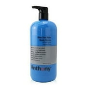 Anthony Blue Sea Kelp Body Scrub, Exfoliating Body Wash for Men, Blue, 32 fl oz