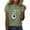 Army Green Blouses, variant on Short Sleeve Tops for Women Plus Size Loose Fit Shirts Crewneck Work Ladies Blouses Trendy Graphic T-shirts Top S-3XL