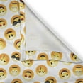 thumbnail image 5 of Emoticon Grommet Curtain, Smiling Face Character Illustration Feeling Happy Cool Surprised and in Love, 2-Panel Window Drapes for Bedroom Living Room, 50" x 120", Yellow Black Red, by Ambesonne, 5 of 6