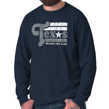 - Brisco Brands Texas Lone Star Souvenir TX Long Sleeve Tee Shirt Top