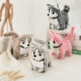 thumbnail image 6 of AYYUFE Electric Plush Dog Cognitive Interactive Ability Fine Workmanship Barking Walking Electric Dog Plush Toys for Kids, 6 of 7