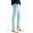 thumbnail image 3 of Pantalón Recto para Hombre Shendy Vendy Mezclilla Strech Clasico con Bolsillo Azul Claro 30, 3 of 5