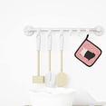 thumbnail image 3 of Carolines Treasures BB7887PTHD Welsh Chèvre à Col Noir Rose Check Paire de Porte-Pots, 3 of 3