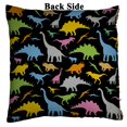 thumbnail image 2 of EREHome Housse de Coussin Motif Dinosaure Décoration Maison 18x18 Pouces, 2 of 2
