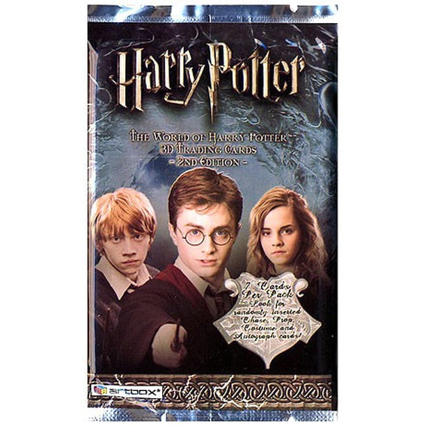 Harry Potter The World Of Harry Potter 3D Trading Cards 2nd Edition 