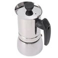 thumbnail image 1 of Moka Maker Pot, Machine à Café Italienne Portable en Acier Inoxydable 304, Équipée de Trois Fils Précis et d'Une Valve Importée, 1 of 8