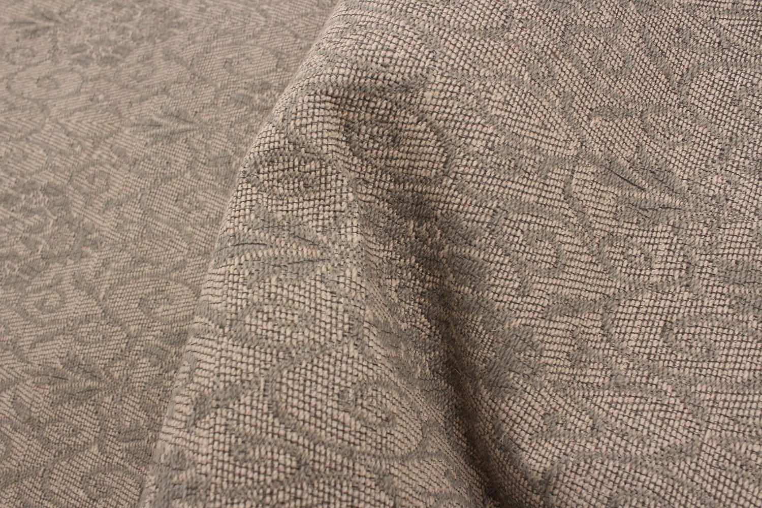 ECARPETGALLERY 4'9" x 6'9" Contemporary Collage Handmade Area Rug for Living Room, Dining Room and Bedroom in Grey