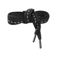 thumbnail image 2 of INSPIRE CHIC Extra Wide Shoelaces Fat Shoestrings Single Line Flat Shoe Laces for Sneakers Boots 1 Pair Black 100cm/39.4", 2 of 4
