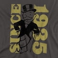 thumbnail image 2 of Monopoly Since 1935 Women's T Shirt, Charcoal, Small, 2 of 6