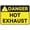 Warning Sign 5, variant on Gas Isolation Valve Aluminum Sign 8"x12" - Safety Warning - For Facility Gas Valve Indoor Outdoor