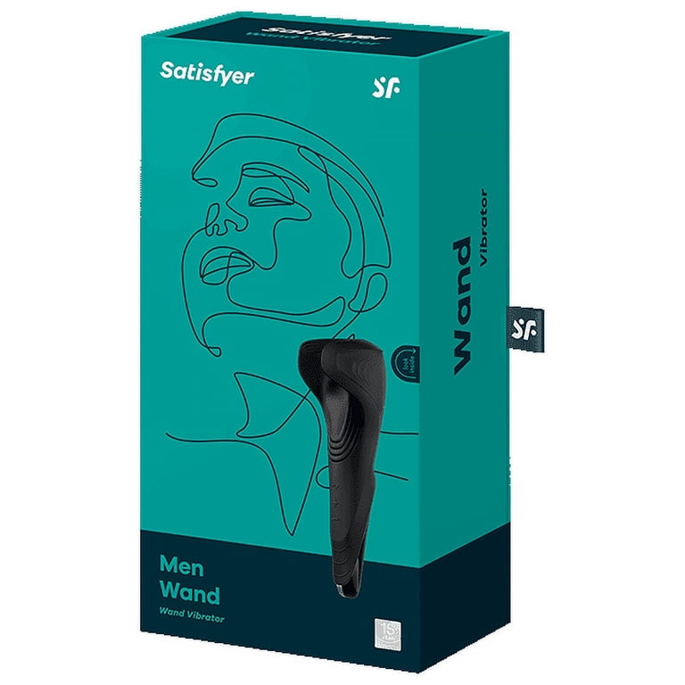 Satisfyer Men Wand Vibrator - Male Masturbator, Stroker, Vibrating  Stimulation, Textured - Waterproof, Rechargeable - Walmart.com