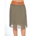 thumbnail image 1 of Just Love Skirts / Pleated Skirt (Kale, Small), 1 of 3