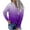 Purple, variant on Patlollav Winter Fall Womens Hoodies Sweatshirt,Ladies Casual Patchwork Hooded Blouse Pullove