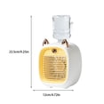 thumbnail image 3 of Mini ventilador de carga USB Bewildely 2 en 1 Amarillo, 3 of 6
