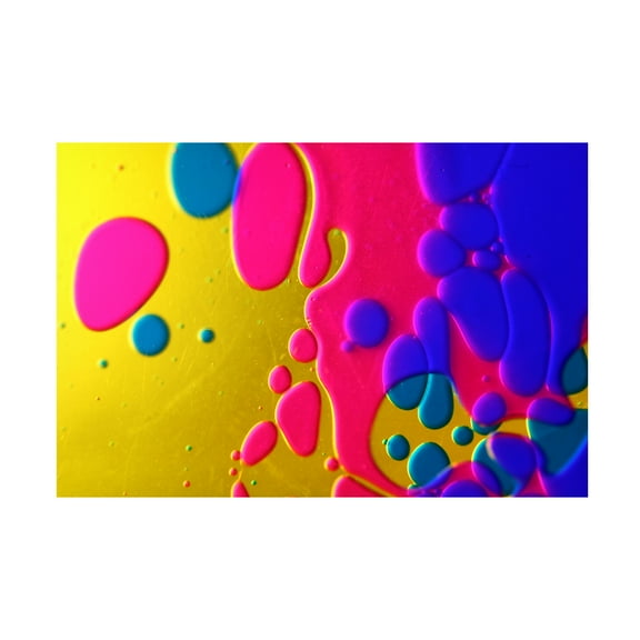 Trademark Fine Art "Colour Fun II" Canvas Art by Beata Czyzowska Young