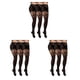 thumbnail image 5 of Guardurnaity 3 pares de medias sexis, calcetines de red, medias de malla, accesorio para citas, accesorios femeninos, mano de obra, diseño Type1, 5 of 6