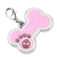 thumbnail image 3 of Etiqueta de identificación de mascota de aleación, colgante de identificación con nombre de Animal, perro, gato, forma de hueso (rosa), 3 of 5